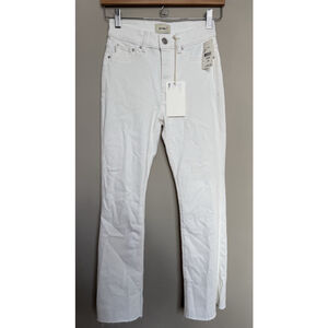 DL1961 Bridget Boot High Rise Raw Hem Instasculpt Size 24 With 26” Inseam NWT